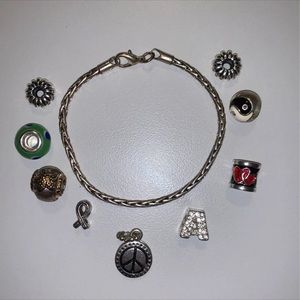 Pandora charm bracelet